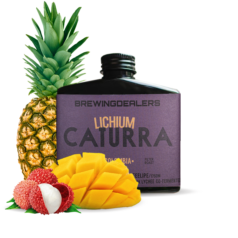 Výběrová káva Brewing Dealers Kolumbie LICHIUM - CO-FERMENTED LYCHEE - 100g