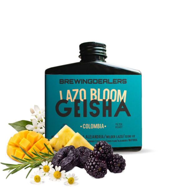 Výběrová káva Brewing Dealers Kolumbie LAZO BLOOM - 100 g 