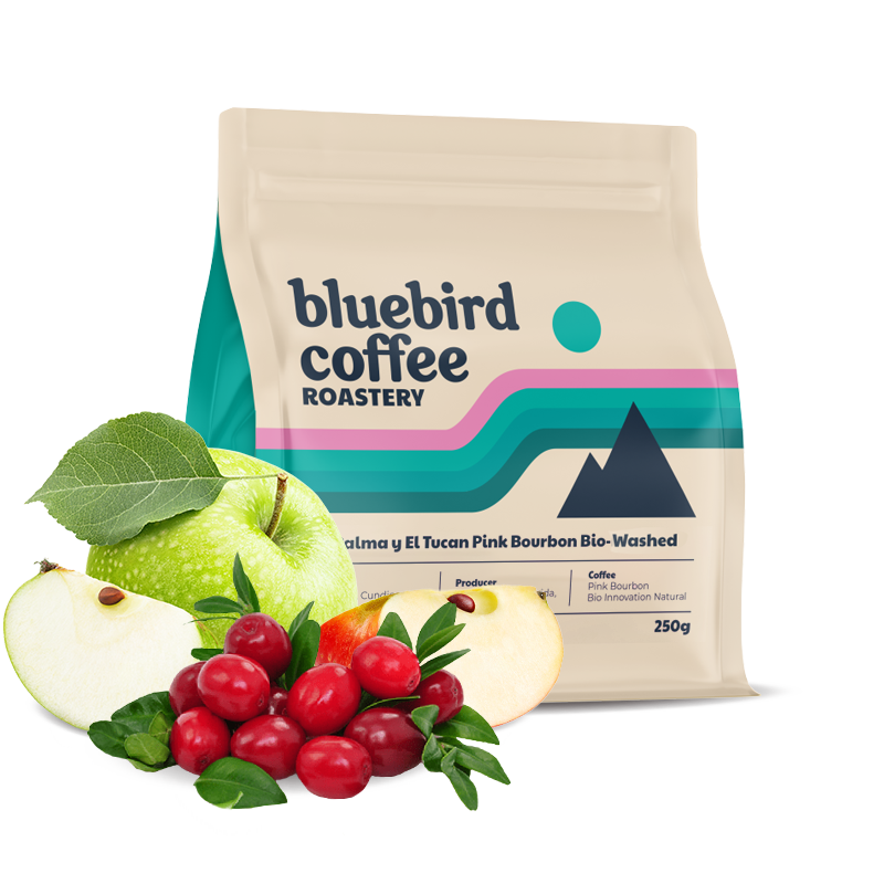 Výběrová káva Bluebird Coffee Roastery Kolumbie LA PALMA & EL TUCAN - pink bourbon