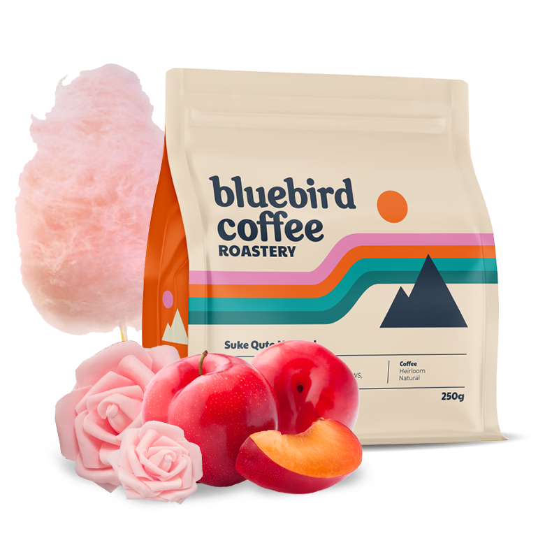 Výběrová káva Bluebird Coffee Roastery Etiopie SUKE QUTO