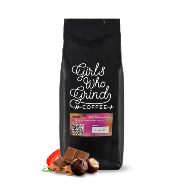 Výběrová káva Girls Who Grind Coffee GIRL CRUSH ESPRESSO blend - 1000g