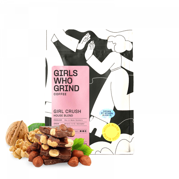 Výběrová káva Girls Who Grind Coffee GIRL CRUSH espresso blend