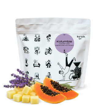 Kolumbie LAVENDER FUSIÓN - Krok