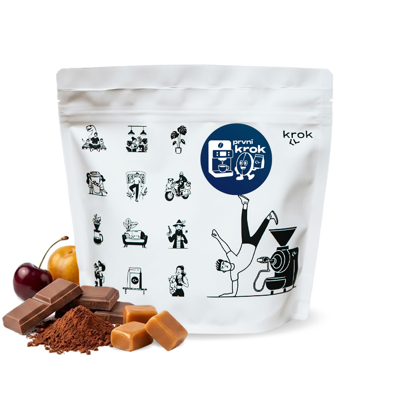 Výběrová káva Krok Peru PRVNÍ KROK