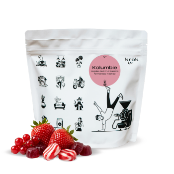Kolumbie NOGALES - RED FRUIT PASSION - Krok