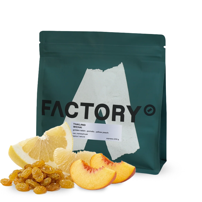 Výběrová káva Factory Coffee Roastery Thajsko WICHAI NAN MANEEPHRUEK - natural