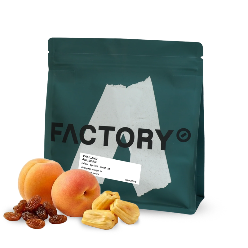 Výběrová káva Factory Coffee Roastery Thajsko ANUSORN - ASD Natural