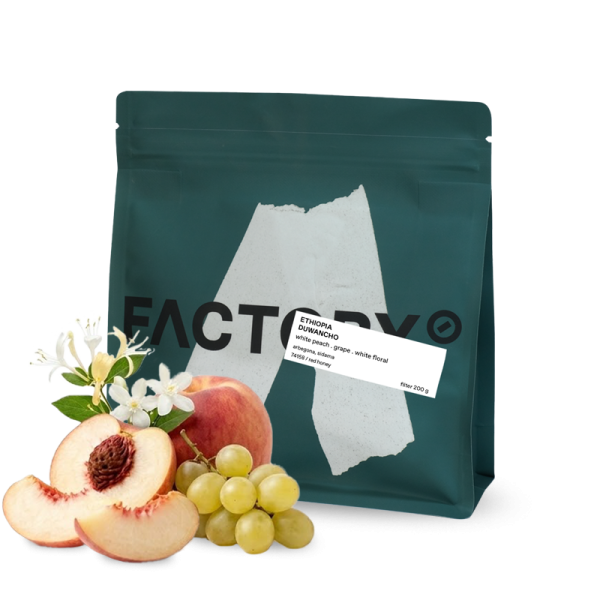 Výběrová káva Factory Coffee Roastery Etiopie DUWANCHO - 200g
