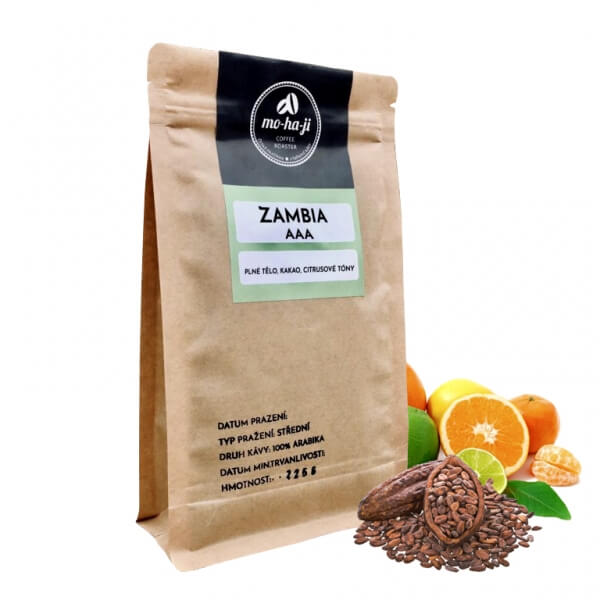 Výběrová káva Mohaji Zambia AAA PLUS