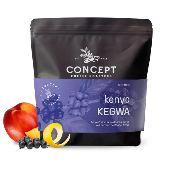 Výběrová káva Concept Coffee Roasters Keňa KEGWA