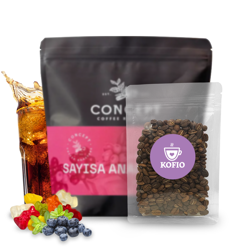 Výběrová káva Concept Coffee Roasters Etiopie SAYISA - anaerobní - vzorek