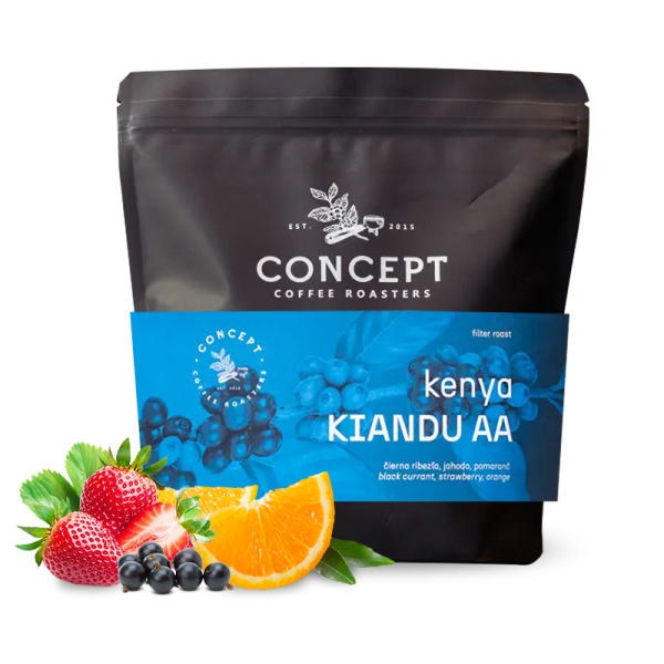 Výběrová káva Concept Coffee Roasters Keňa KIANDU AA