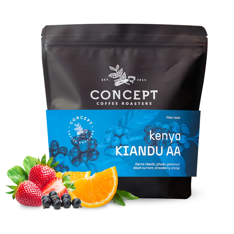 Výběrová káva Concept Coffee Roasters Keňa KIANDU AA