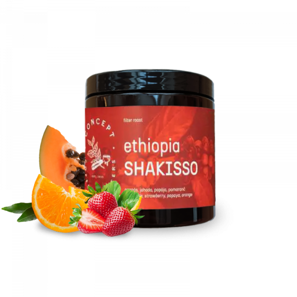Výběrová káva Concept Coffee Roasters Etiopie SHAKISSO
