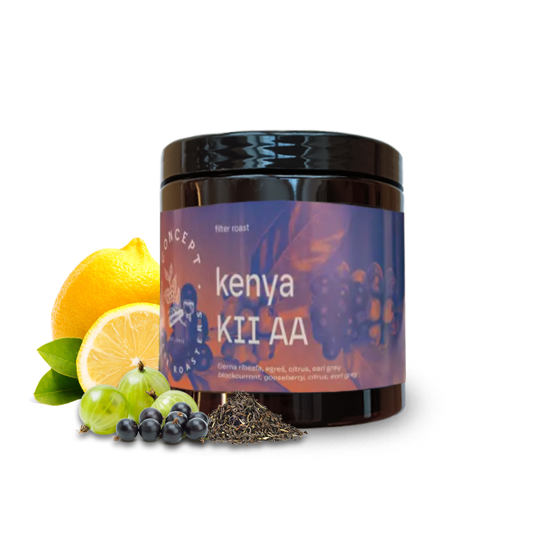 Výběrová káva Concept Coffee Roasters Keňa KII AA