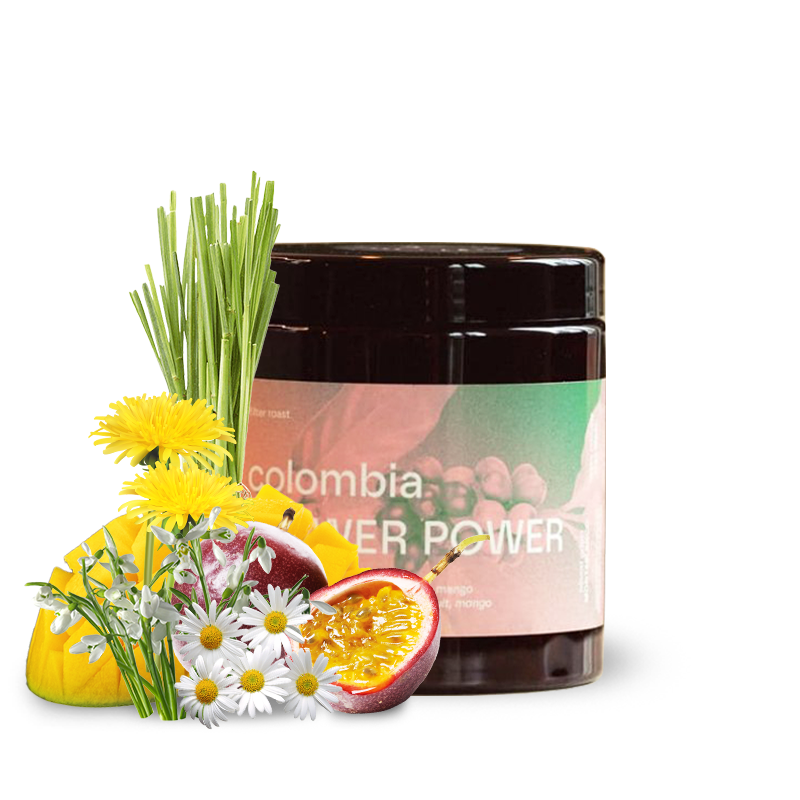 Výběrová káva Concept Coffee Roasters Kolumbie FLOWER POWER