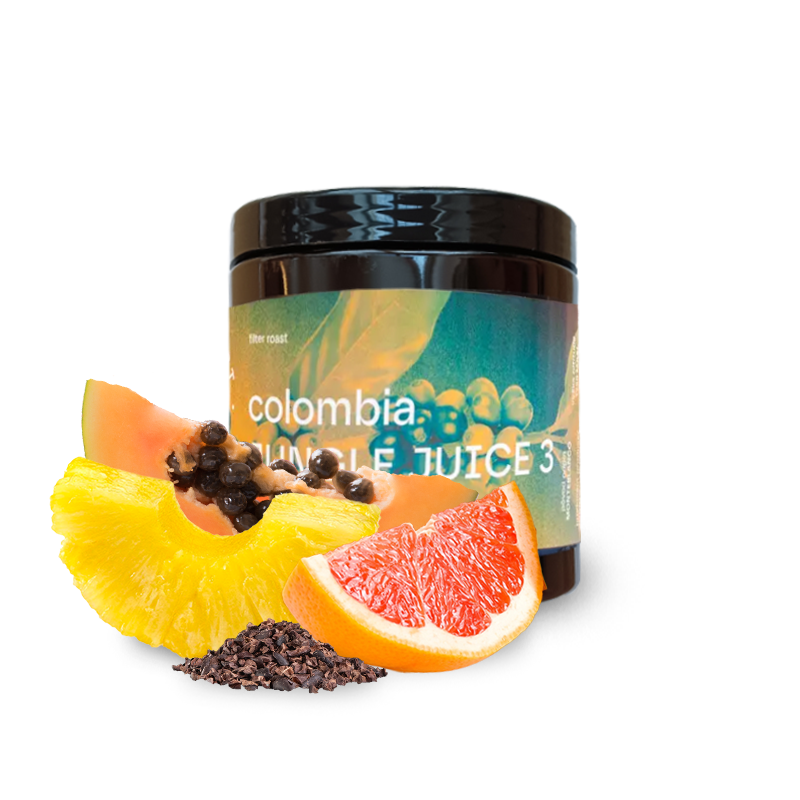 Výběrová káva Concept Coffee Roasters Kolumbie JUNGLE JUICE #3