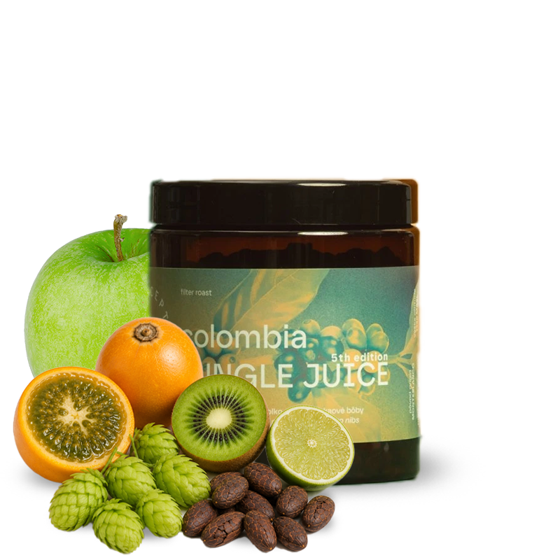 Výběrová káva Concept Coffee Roasters Kolumbie JUNGLE JUICE #4