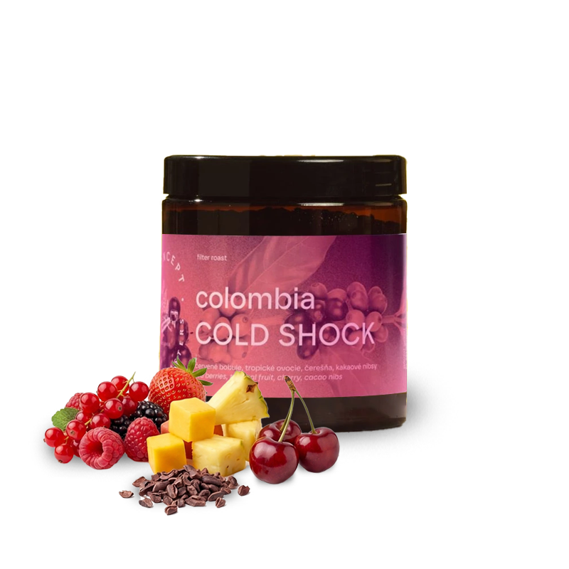 Výběrová káva Concept Coffee Roasters Kolumbie COLD SHOCK