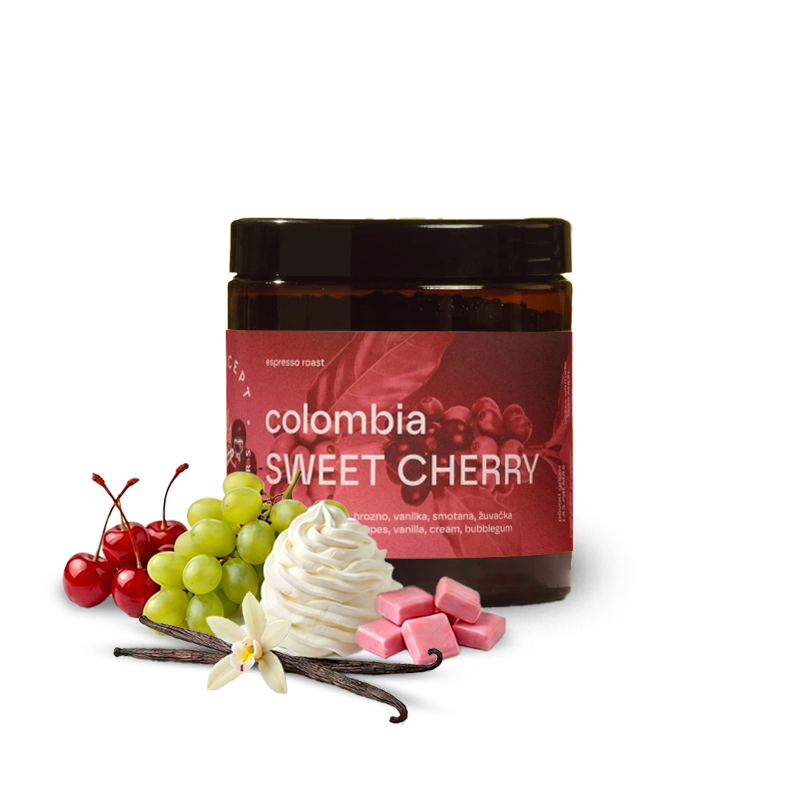 Výběrová káva Concept Coffee Roasters Kolumbie SWEET CHERRY