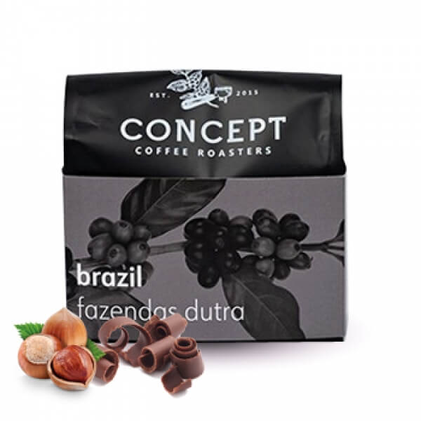 Výběrová káva Concept Coffee Roasters Brazílie FAZENDAS DUTRA