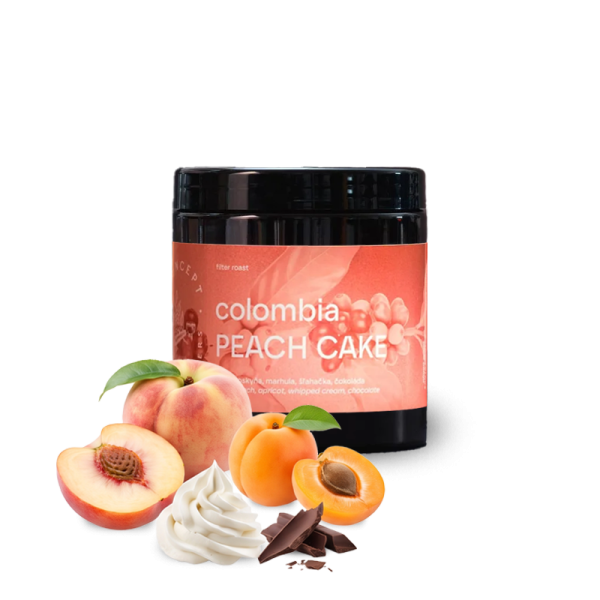 Výběrová káva Concept Coffee Roasters Kolumbie PEACH CAKE