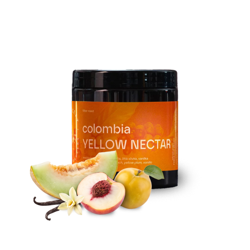 Výběrová káva Concept Coffee Roasters Kolumbie YELLOW NECTAR