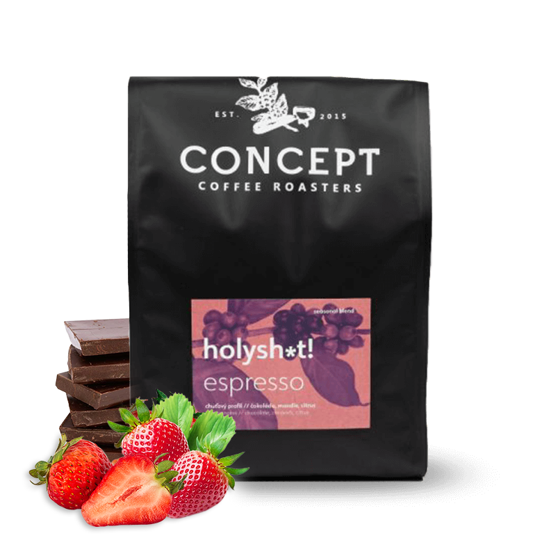 Výběrová káva Concept Coffee Roasters HOLYSH*T! espresso blend