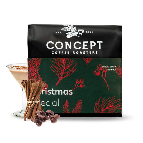 Výběrová káva Concept Coffee Roasters Kolumbie LA CLAUDIA - CHRISTMAS SPECIAL