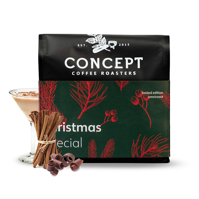 Výběrová káva Concept Coffee Roasters Kolumbie LA CLAUDIA - CHRISTMAS SPECIAL