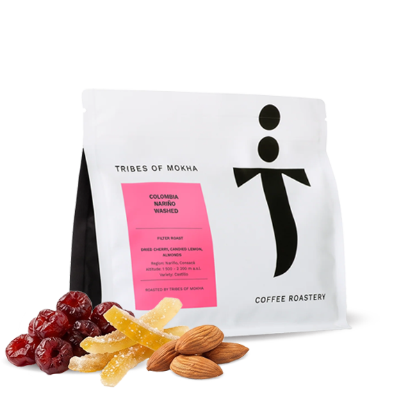 Výběrová káva Tribes of Mokha Roastery Kolumbie NARIÑO