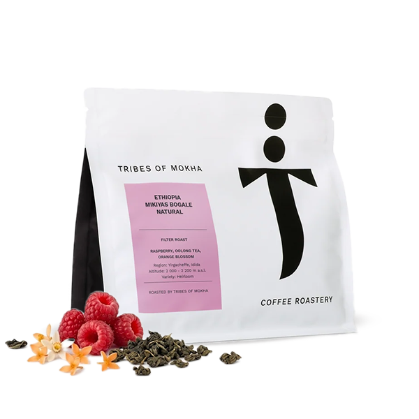 Výběrová káva Tribes of Mokha Roastery Etiopie MIKIYAS BOGALE
