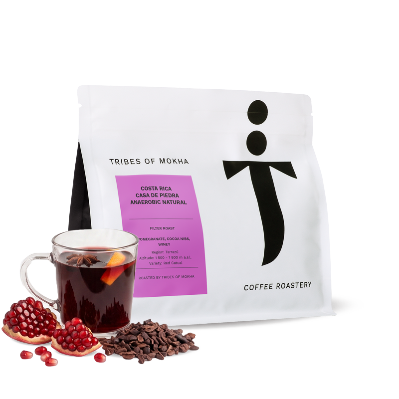 Výběrová káva Tribes of Mokha Roastery Kostarika CASA DE PIEDRA
