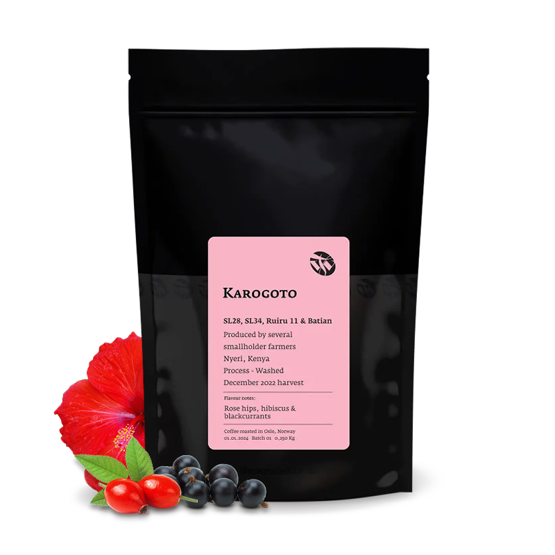 Výběrová káva Tim Wendelboe Keňa KAROGOTO - 01/24
