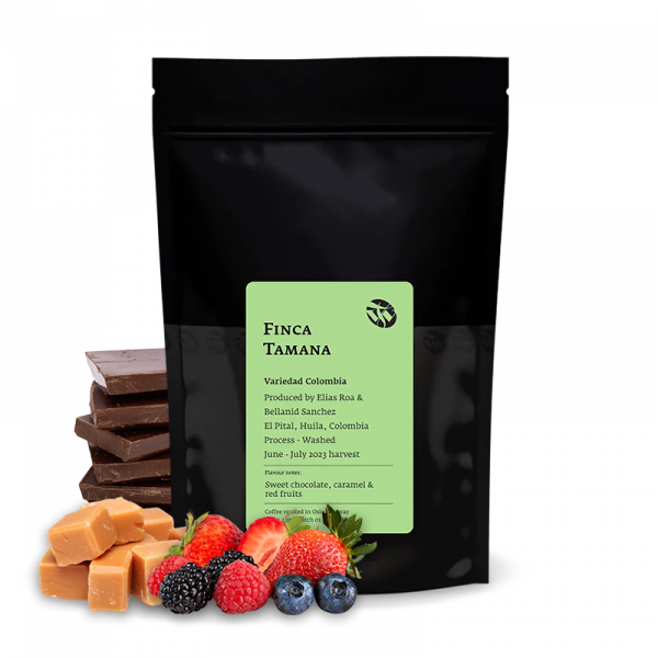 Výběrová káva Tim Wendelboe Kolumbie FINCA TAMANA - WASHED