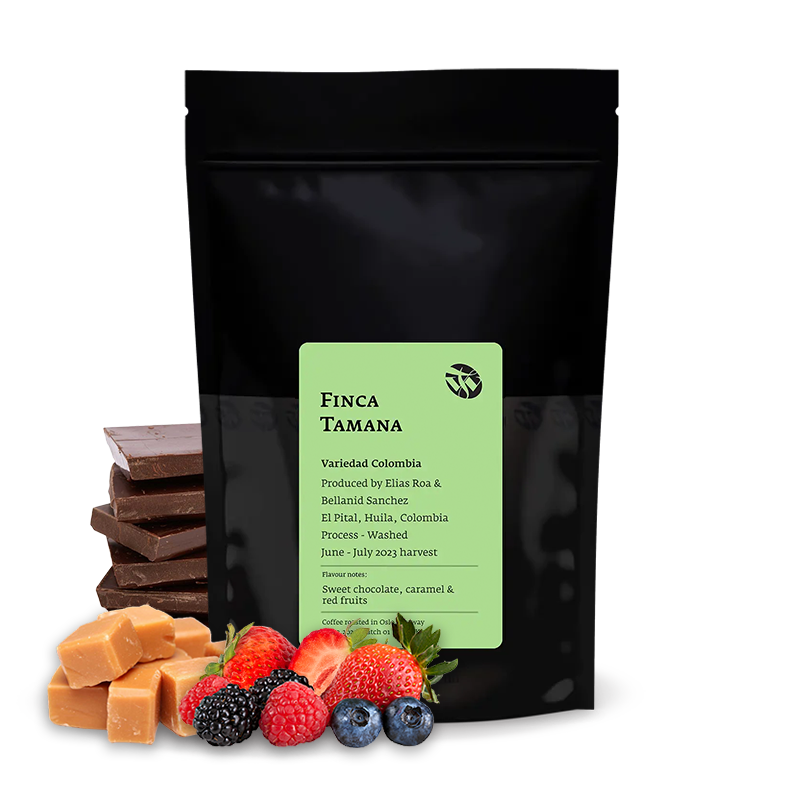 Výběrová káva Tim Wendelboe Kolumbie FINCA TAMANA - WASHED