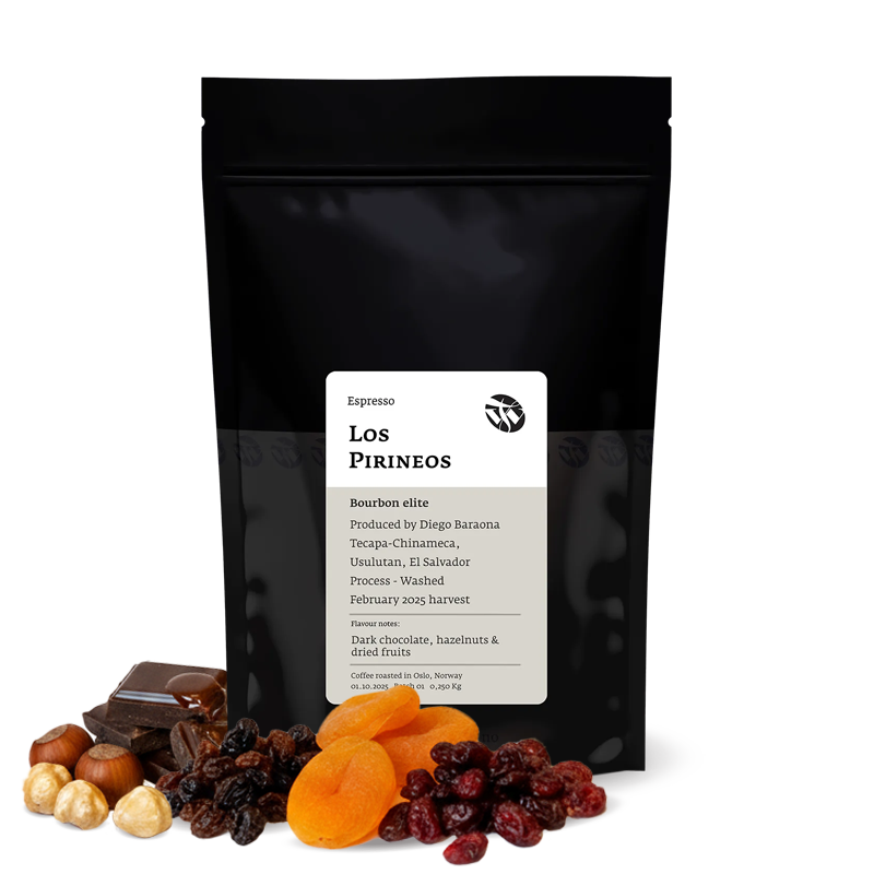 Výběrová káva Tim Wendelboe El Salvador LOS PIRINEOS - Bourbon elite - espresso