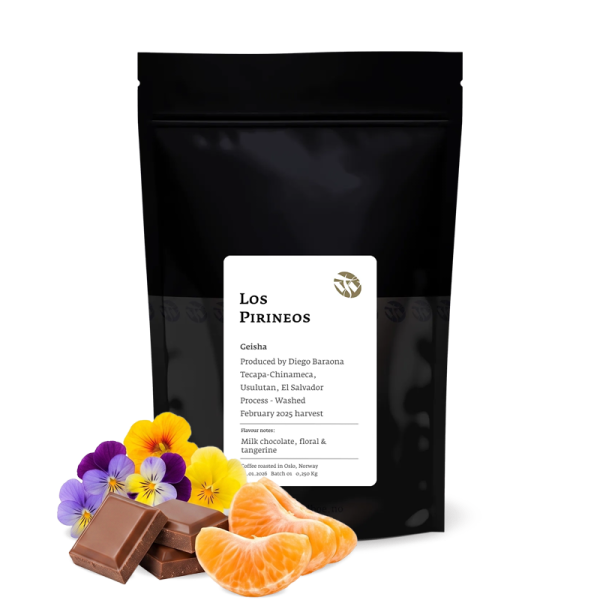 Výběrová káva Tim Wendelboe El Salvador LOS PIRINEOS - geisha