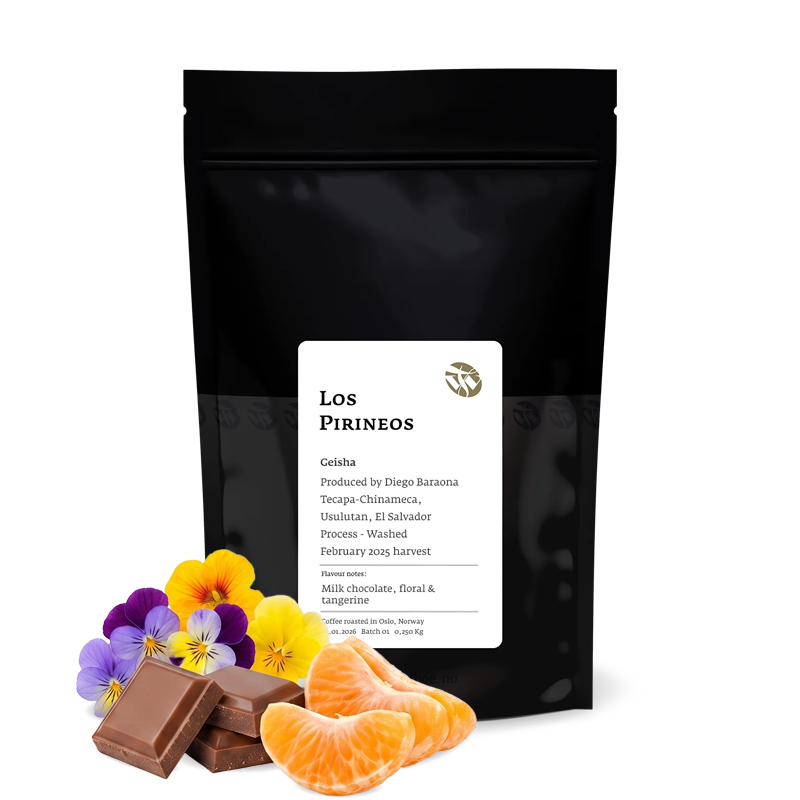 Výběrová káva Tim Wendelboe El Salvador LOS PIRINEOS - geisha