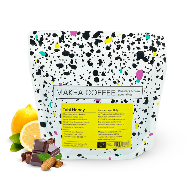 Výběrová káva MAKEA Coffee Kolumbie TABI HONEY