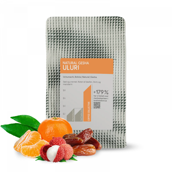Výběrová káva The Coffee Collective Bolívie ULURI NATURAL GESHA