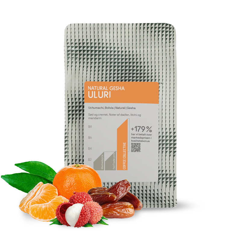 Výběrová káva The Coffee Collective Bolívie ULURI NATURAL GESHA