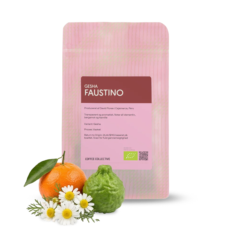 Výběrová káva The Coffee Collective Peru FAUSTINO GESHA - 200g