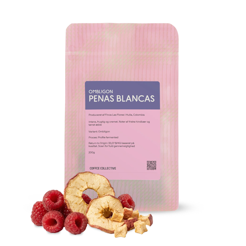 Výběrová káva The Coffee Collective Kolumbie PEÑAS BLANCAS - ombligon - 200g