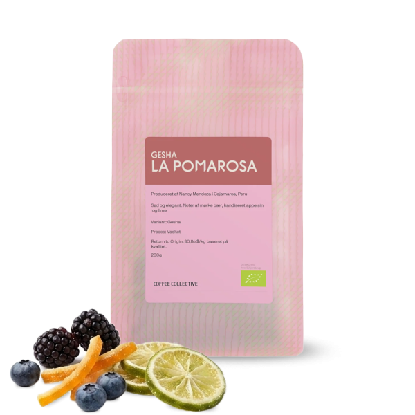 Výběrová káva The Coffee Collective Peru LAPOMAROSA GESHA
