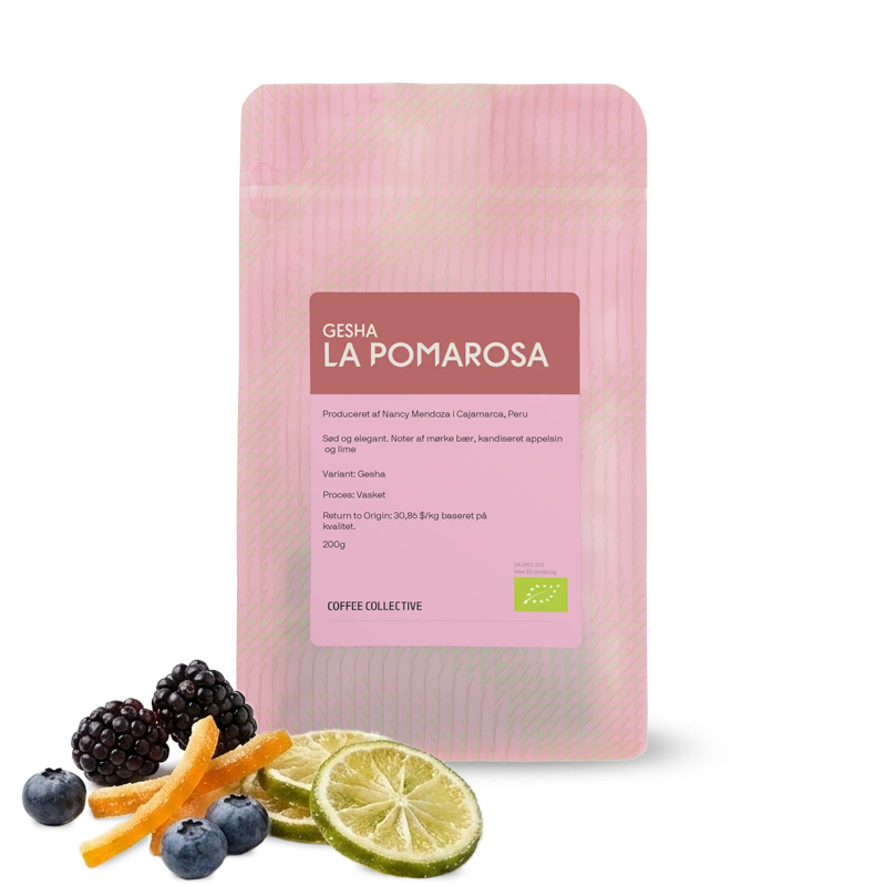 Výběrová káva The Coffee Collective Peru LAPOMAROSA GESHA