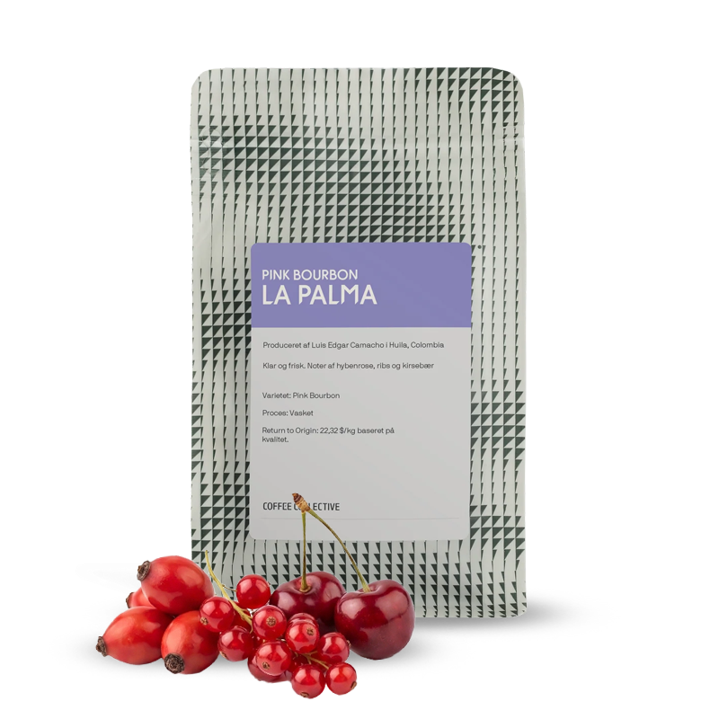 Výběrová káva The Coffee Collective Kolumbie LA PALMA - pink bourbon