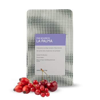 Kolumbie LA PALMA - pink bourbon - The Coffee Collective