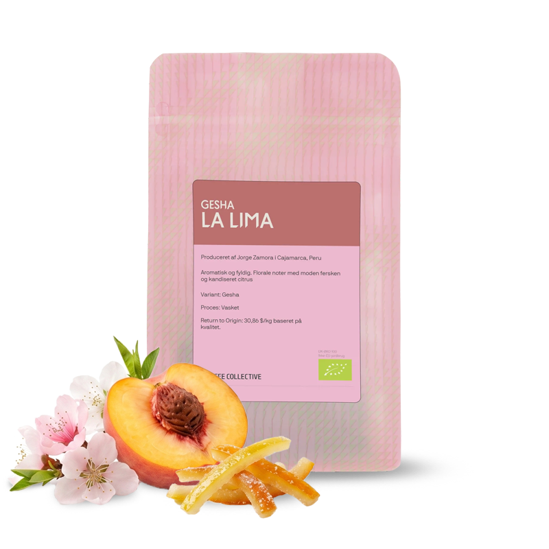 Výběrová káva The Coffee Collective Peru LA LIMA - geisha - 200g