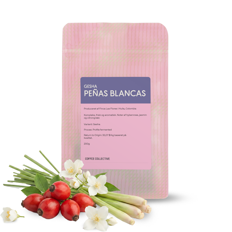 Výběrová káva The Coffee Collective Kolumbie PEÑAS BLANCAS - gesha - 200 g